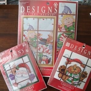 Leisure arts Christmas Cross Stitch Kit